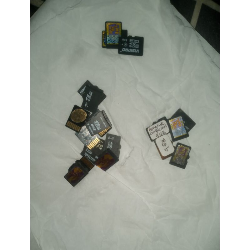 memory card second/bekas normal garansi 2,4,8 gb