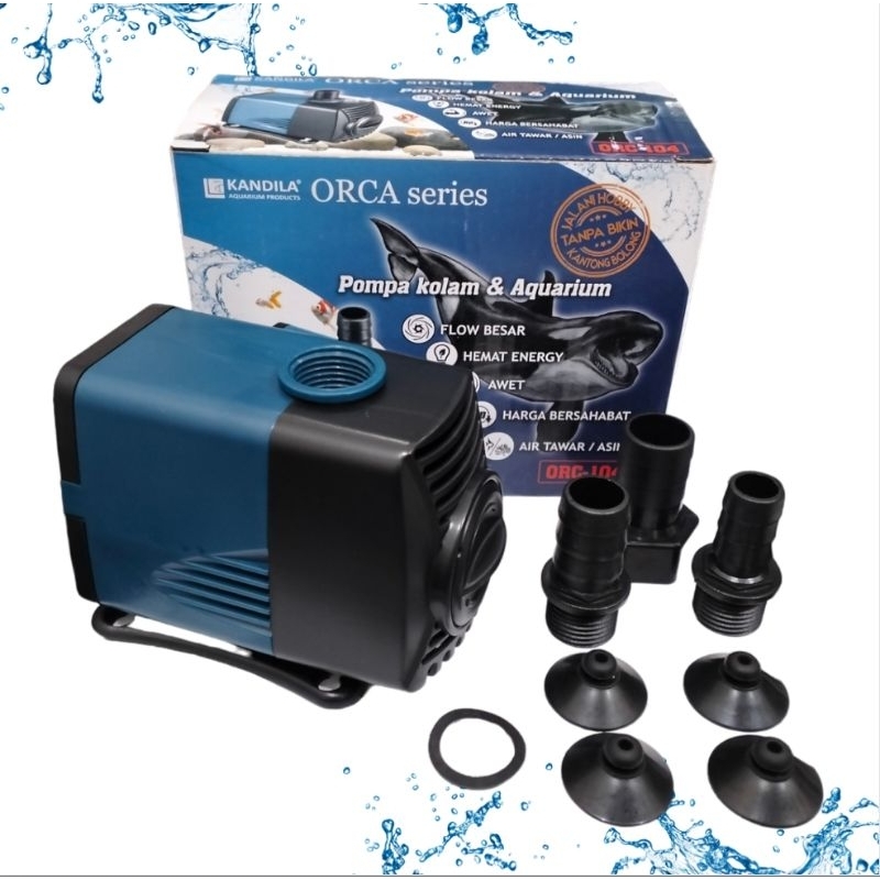 KANDILA PRO ORCA ORC 104 POMPA KOLAM AQUARIUM HIDROPONIK