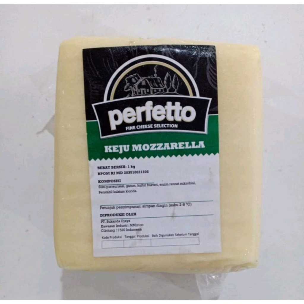 

PERFETTO keju mozarella cheese 1kg