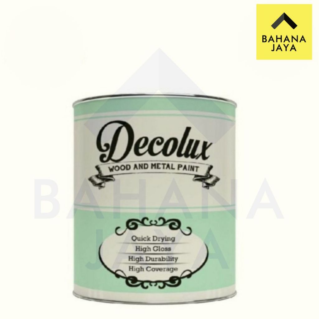DECOLUX Cat Besi dan Kayu / Cat minyak 1kg / 0,9 L
