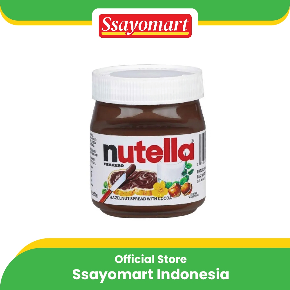 

Nutela Selai Coklat Hazelnut 350 Gr