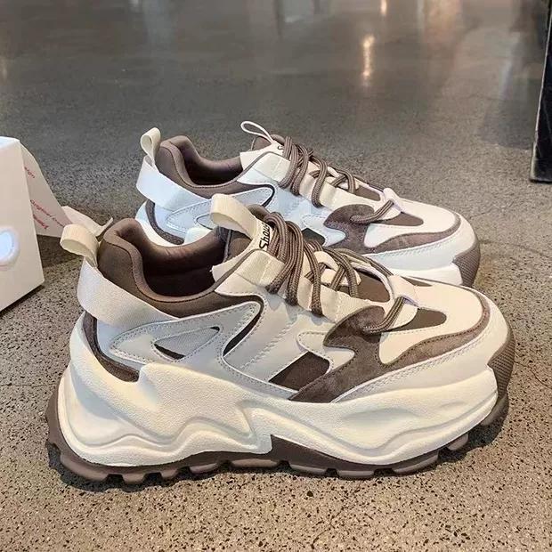 Tjpa Trendi/Sepatu Tali Nylon Sepatu Hiking Kasual, Sandal Karet Lembut Eva Untuk Wanita Koii Sepatu