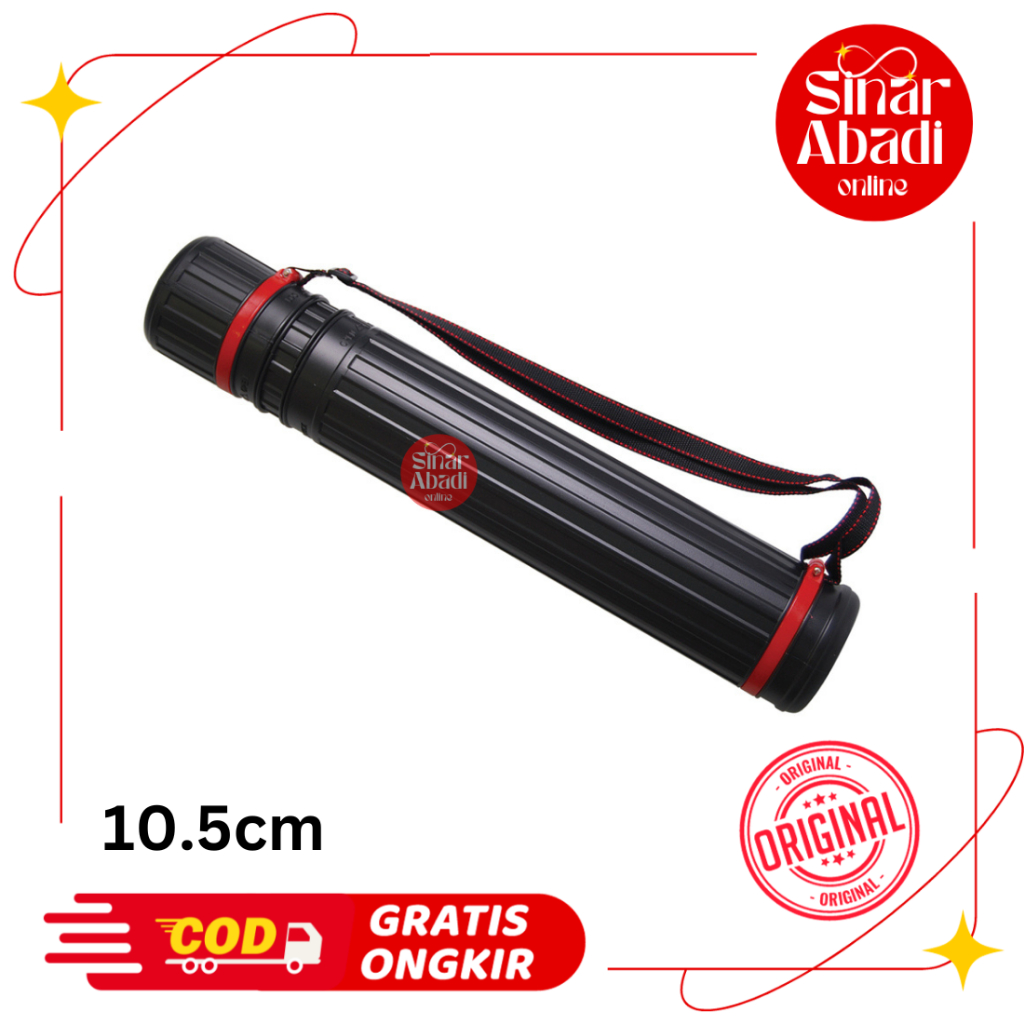 

TABUNG GAMBAR / DRAFTING TUBE V-TEC VT-5005 ( 64 - 108 x ∅ 10.5 CM )