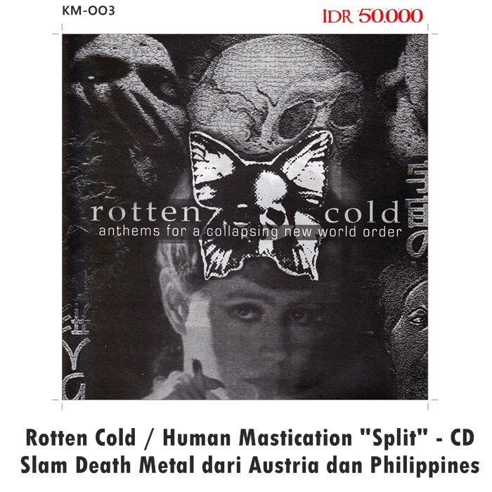 Rotten Cold / Human Mastication "Split" - CD