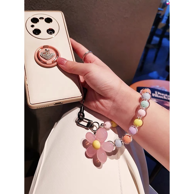 Gantungan HP Korean Flower Chain Plus Mika