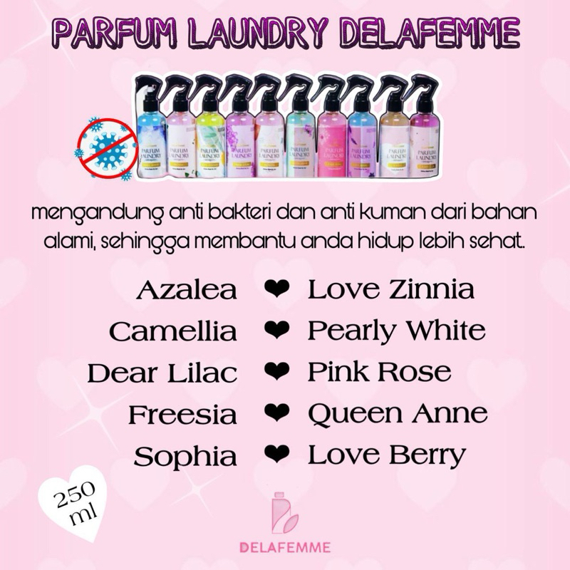 Parfum Laundry Delafemme