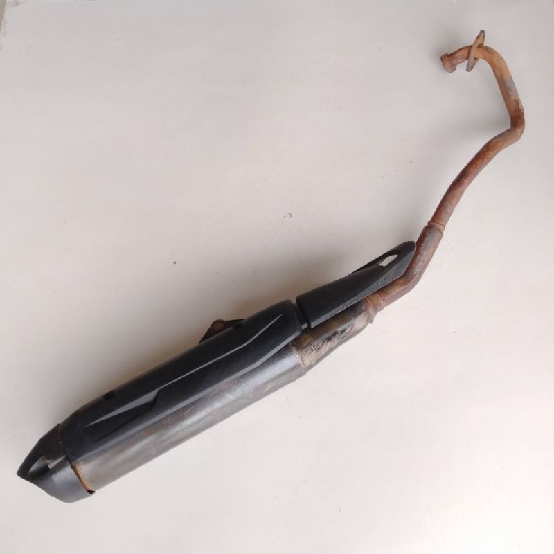 KNALPOT JUPITER MX KING 150 2PV ORIGINAL COPOTAN