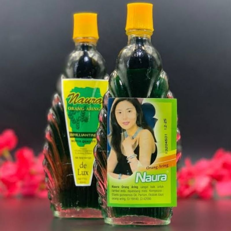 Naura Minyak Rambut Urang Aring Botol Kaca