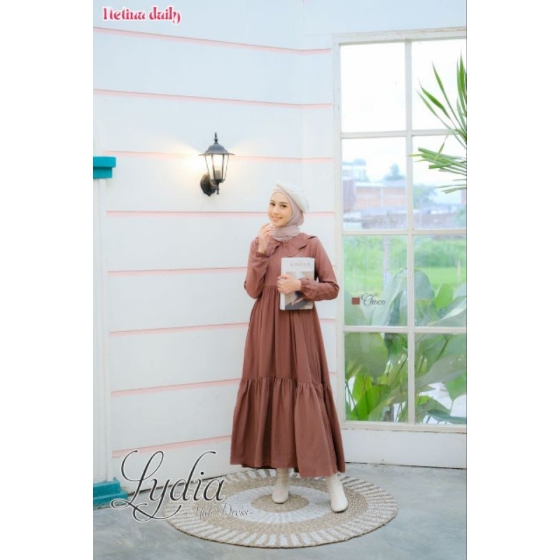 LYDIA MIDI DRESS BY NETINA DAILY