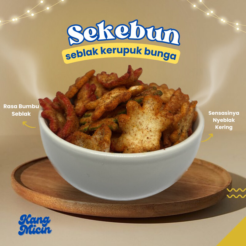 

Sekebun (seblak kerupuk bunga) Bumbu Seblak