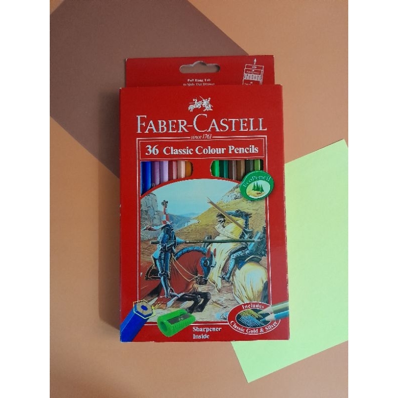 

Classic colour pencils FABER CASTEL 36warna