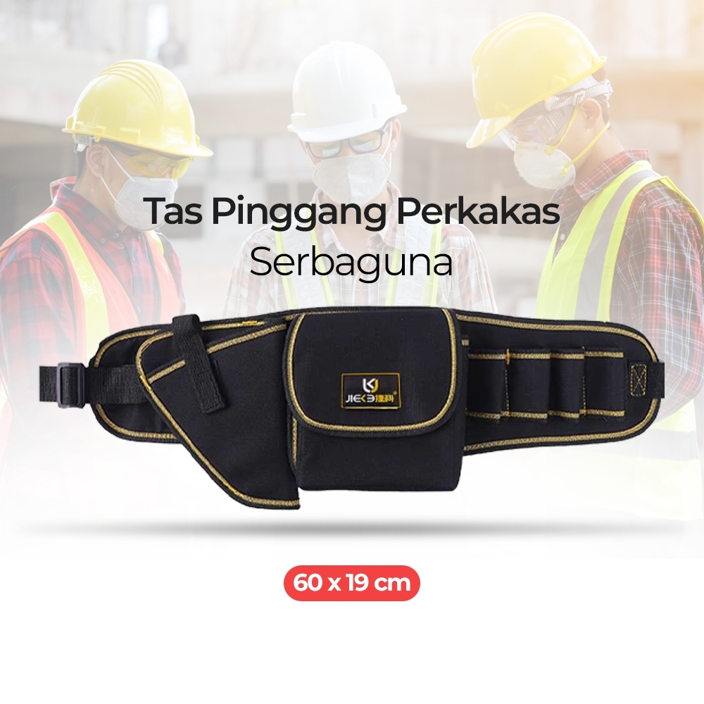 [PROMO] Tas Perkakas Pinggang / Tas perkakas pertukangan pinggang untuk bangunan dan listrik / Tas p