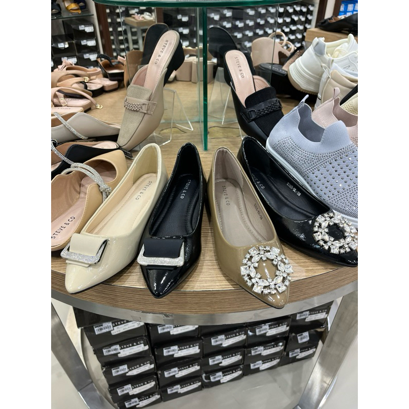 Flat shoes steve&co ori matahari