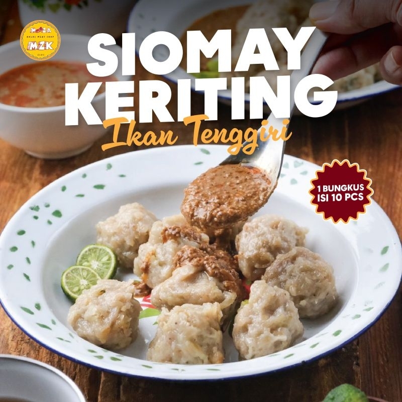 

Siomay Keriting Ikan Tenggiri