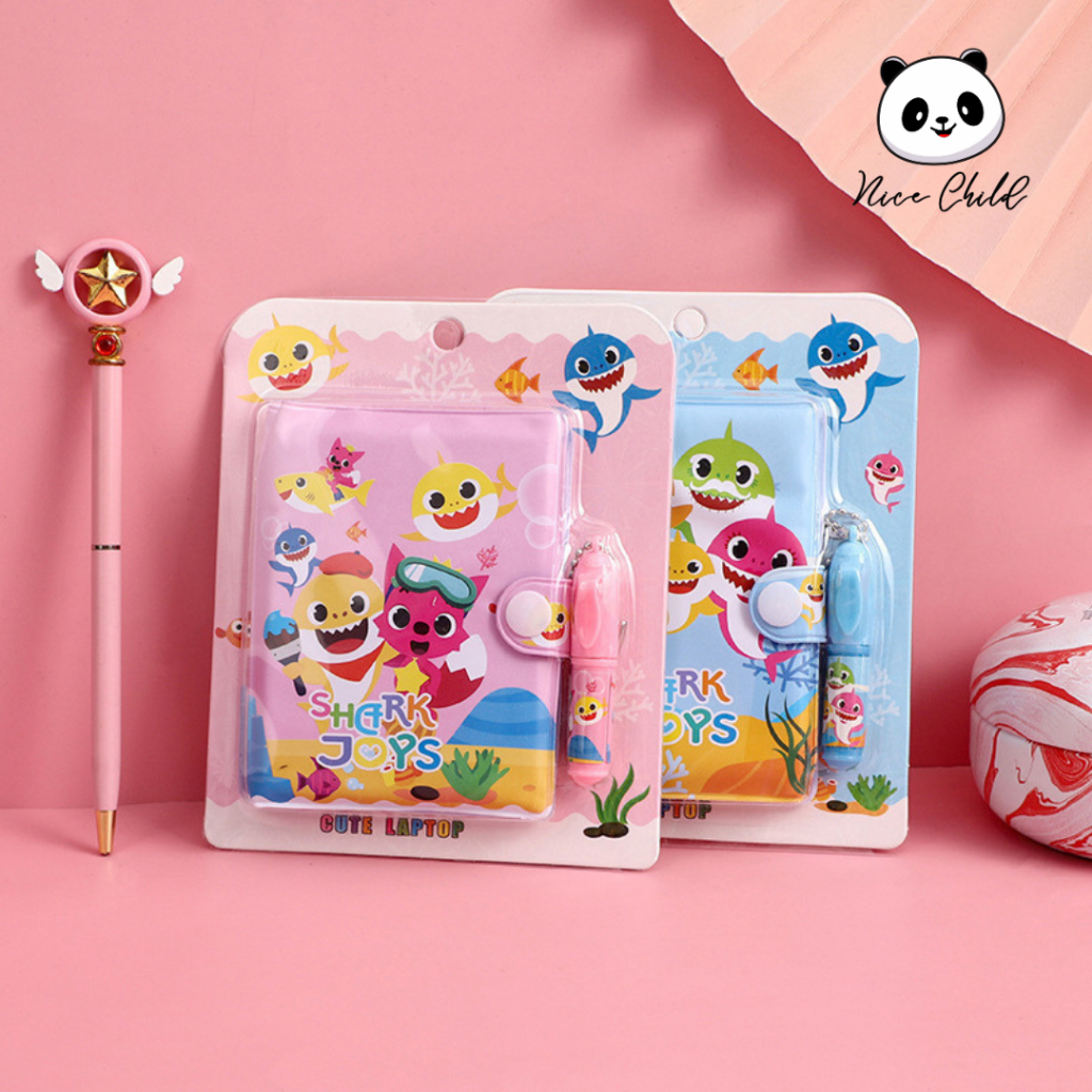 

NICE CHILD Set Mini Note Book Notes Unicorn Free Pena Kartun