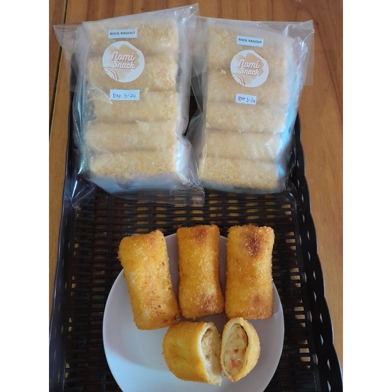

Risol Ragout Frozen 1pack isi 5 pcs