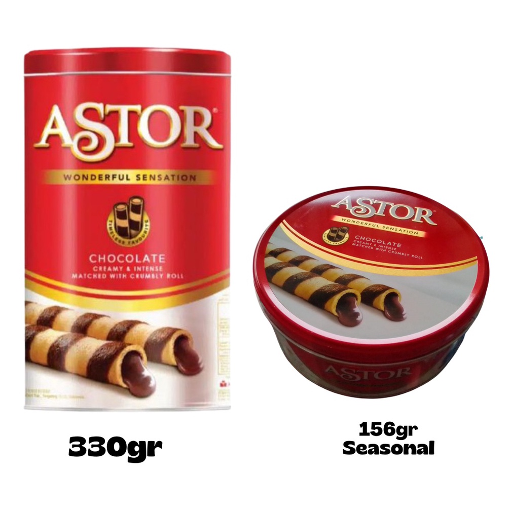 

ART H95X Astor Chocolate Wafer Stick Kaleng 15633Gram