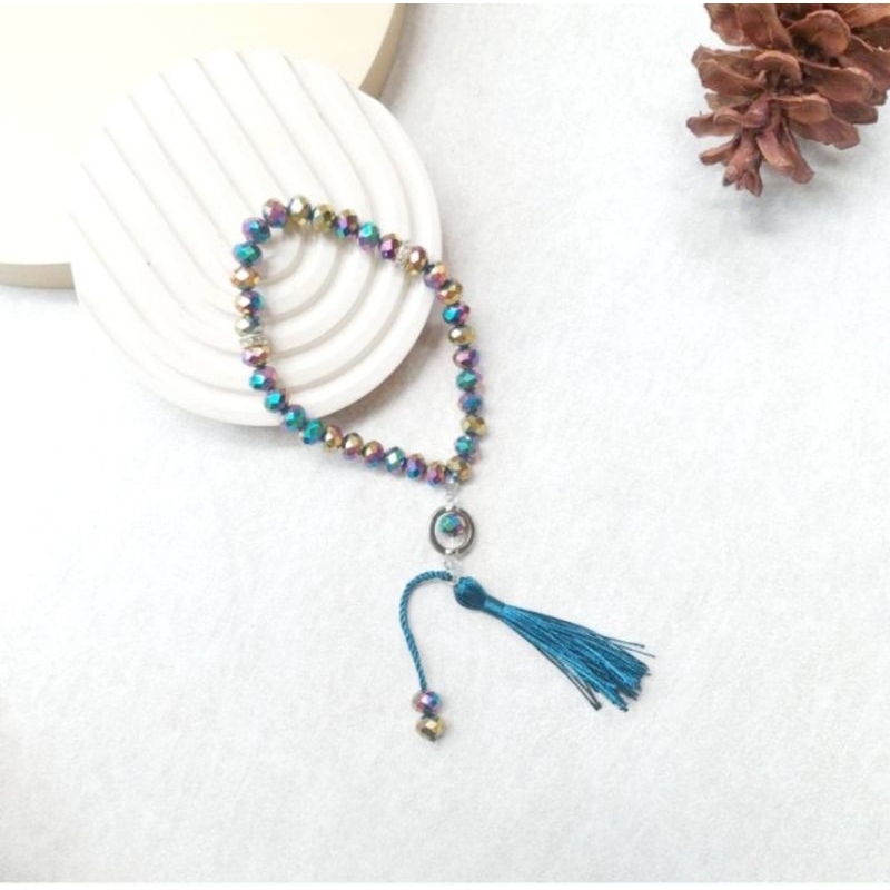 Tasbih Mutiara 33 butir/Tasbih Kristal 33 butir