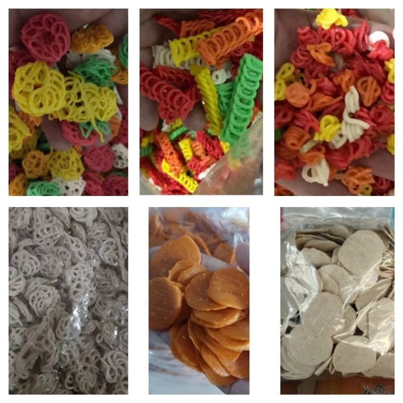 

Aneka Kerupuk Seblak Warna Warni (Kemasan 500 gr)