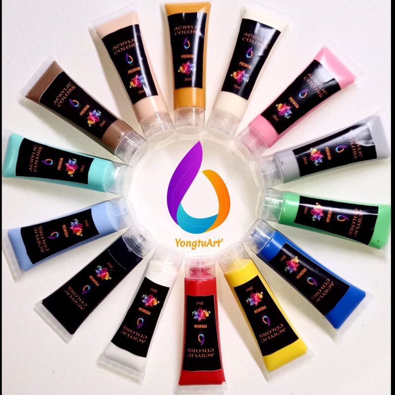 

Cat Lukis Acrylic YongtuArt' - Acrylic Color Paint 30ml