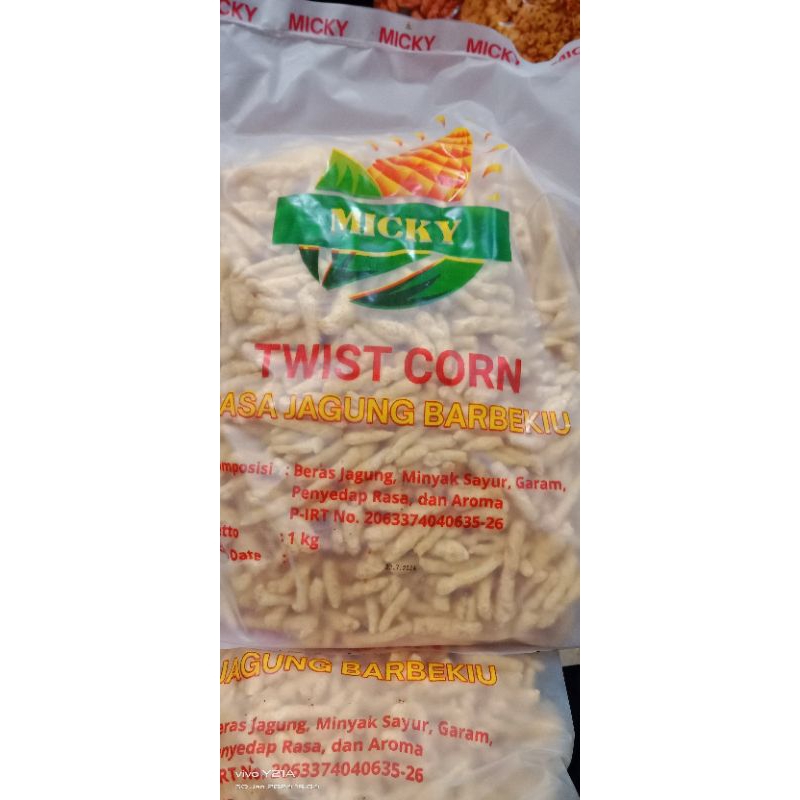 

twist corn per bungkus 225gram