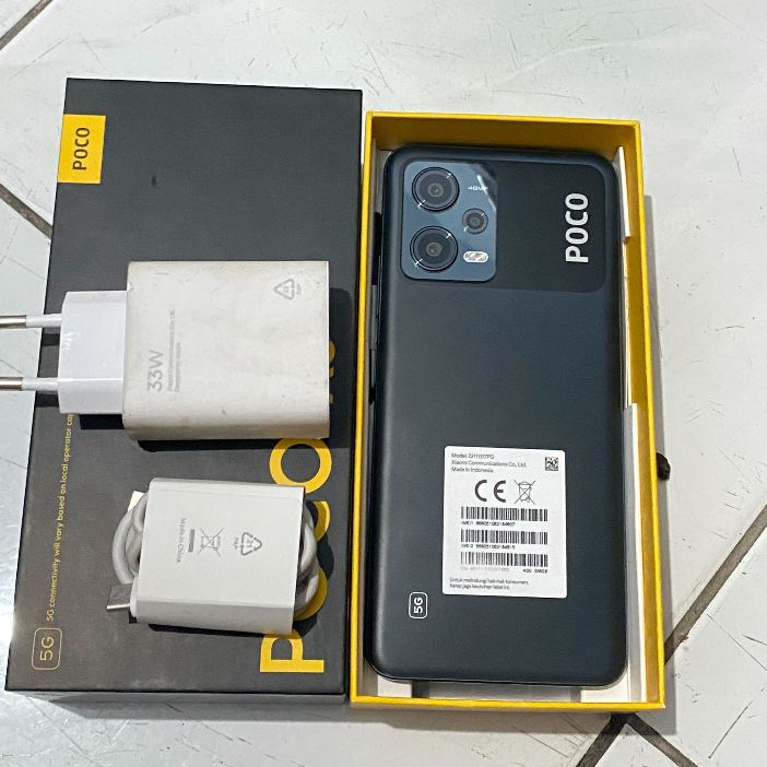 XIAOMI POCO X5 5G 8/256 SECOND FULLSET  / BEKAS PEMAKAIAN