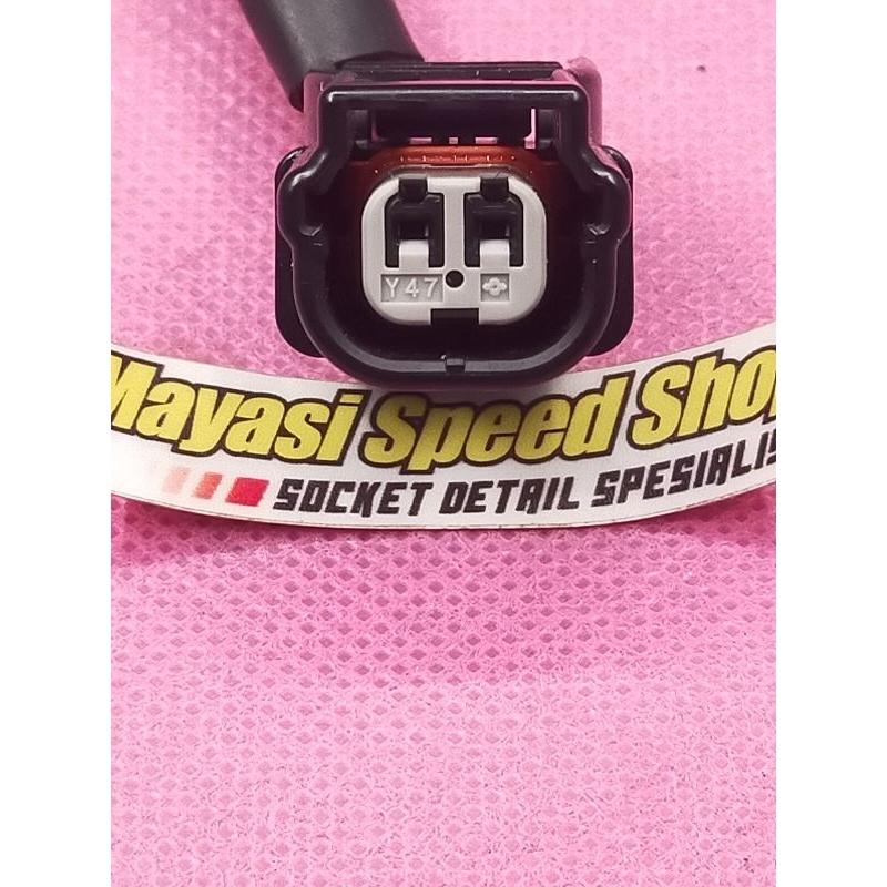 Soket injektor honda beat fi vario 125 old vario 150 Scoopy esp spacy fi Vario 110 led pin 2