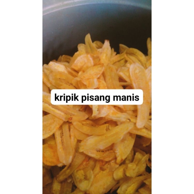 

kripik pisang manis renyah