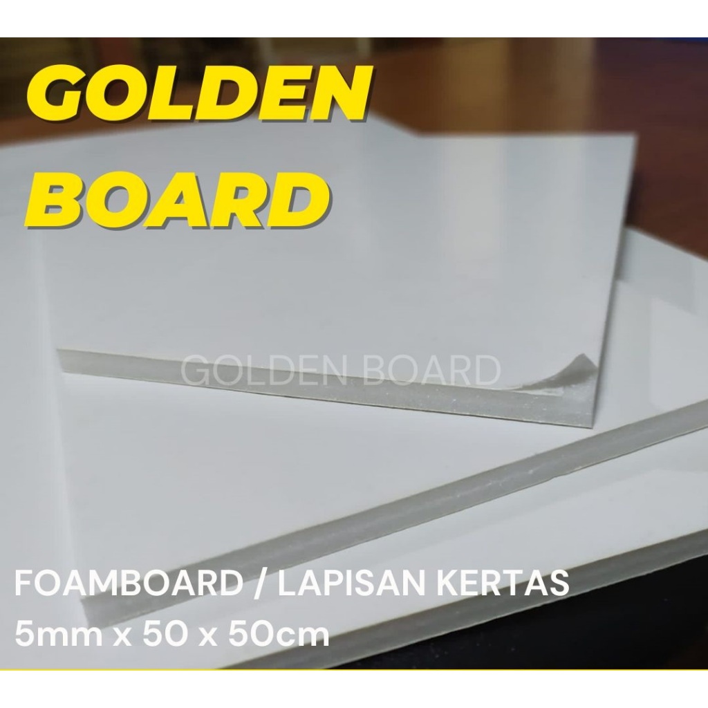 

Foamboard 5mm x 50 x 50cm
