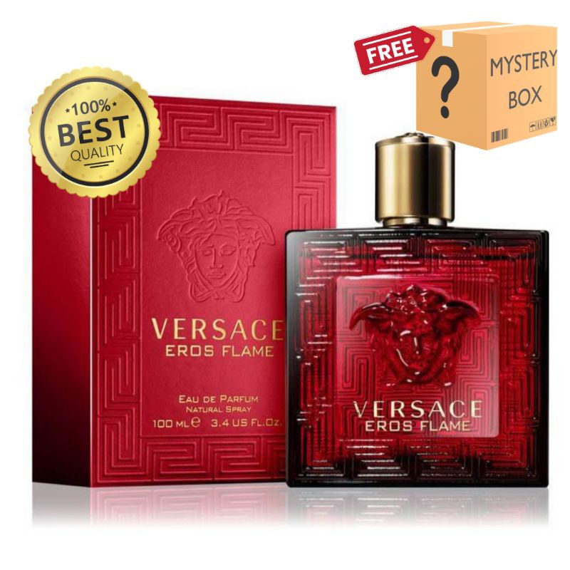 ✓Best Quality No.1 PARFUM V3RS4CE ER0S FL4ME 100ML by iConic Parfume Singapore Branded