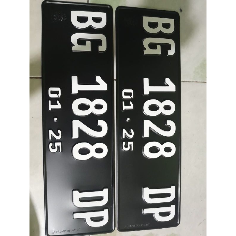 Plat Nomor Custom Plat Nomor Mobil Custom Plat Mobil Reflective Plat Mobil Putih Reflective Plat Mob