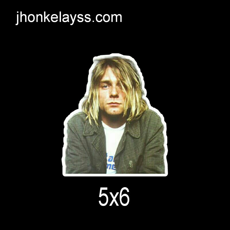 

STICKER AESTHETIC KURT COBAIN BAHAN ANTI AIR TINGGAL TEMPEL