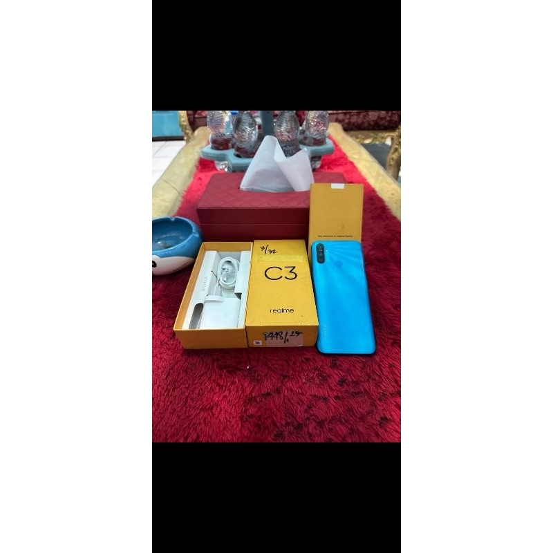 HP realme c3 ram 3/32gb SECOND ORI MURAH BERKUALITAS