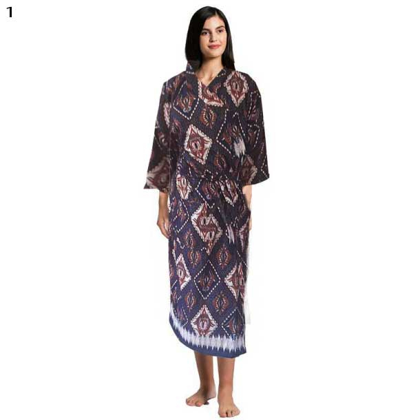 kimono batik baju spa baju tidur piyama outer bahan katun
