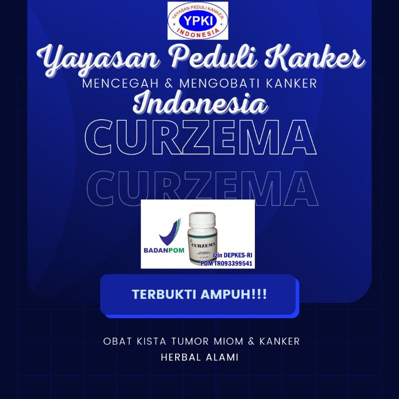 Curzema YPKI Asli Herbal Alami Obat Tumor Payudara Jinak Paling Ampuh