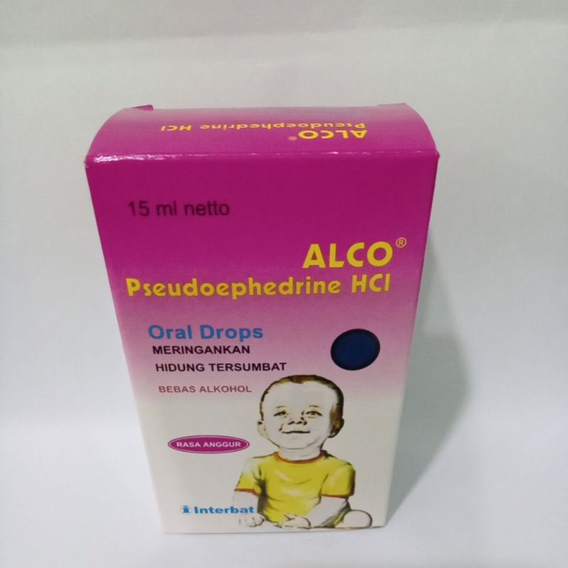 ALCO PSEUDOEPHEDRINE ORAL DROPS 15 ml netto