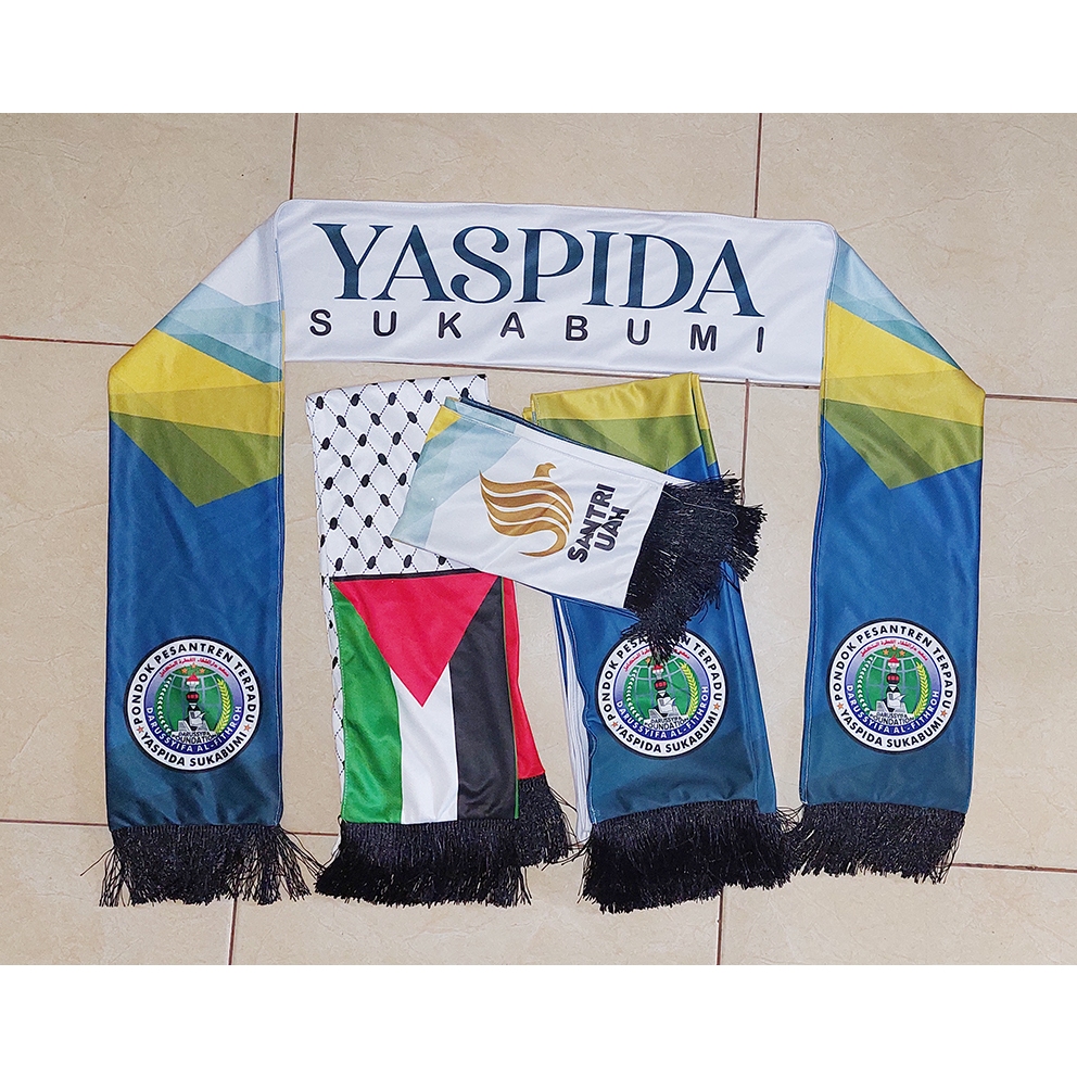 Syal Printing Custom - Syal Umroh - Syal Haji