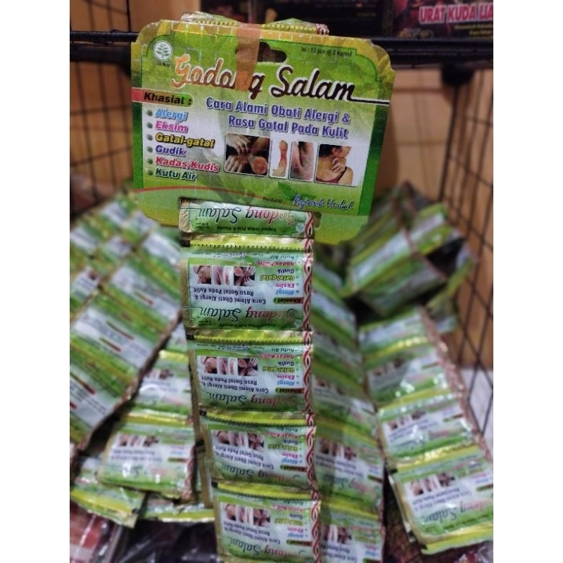 Godong salam alergi dan rasa gatal pada kulit