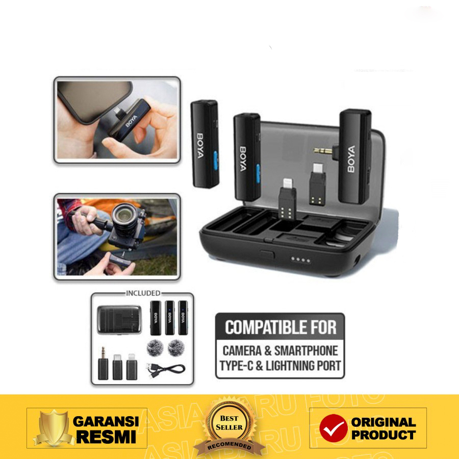 Boya BoyaLink All in One Wireless Mic Boya Link Microphone