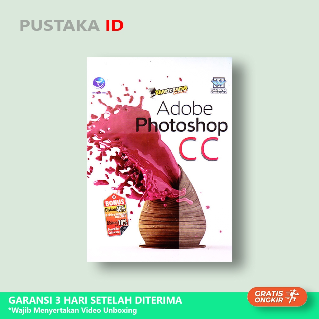 Buku Shortcourse Series: Adobe Photoshop CC - Original
