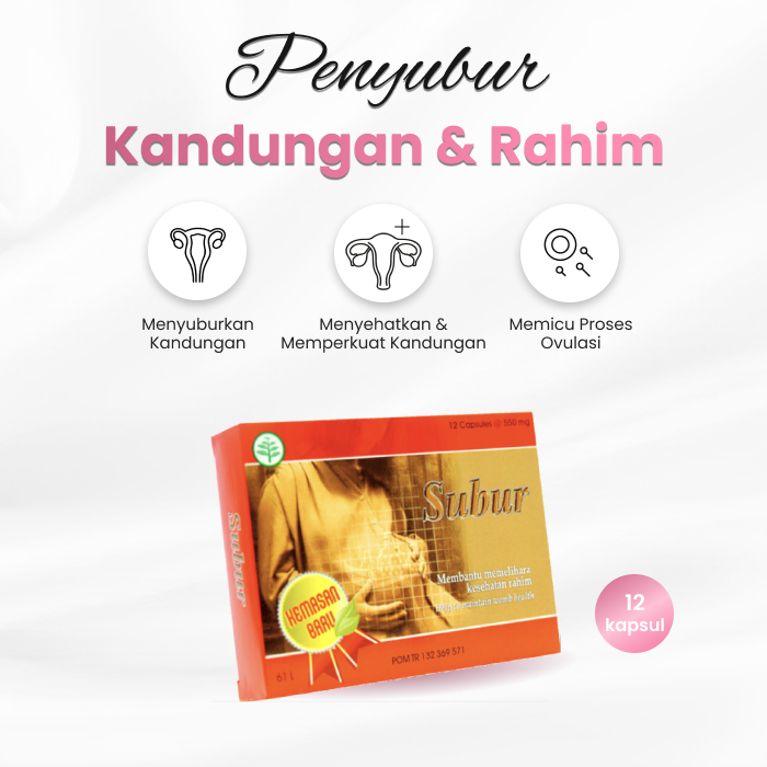 Promil Ampuh Cepat Hamil BPOM Subur 12 Kpasul Penyubur Kandungan Wanita Dan Melancarkan Haid Wanita
