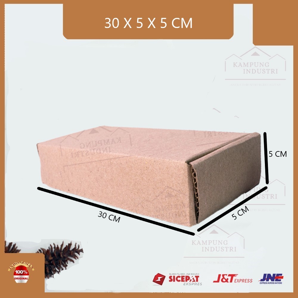 

Kardus DIE CUT Ukuran P30xL5xT5