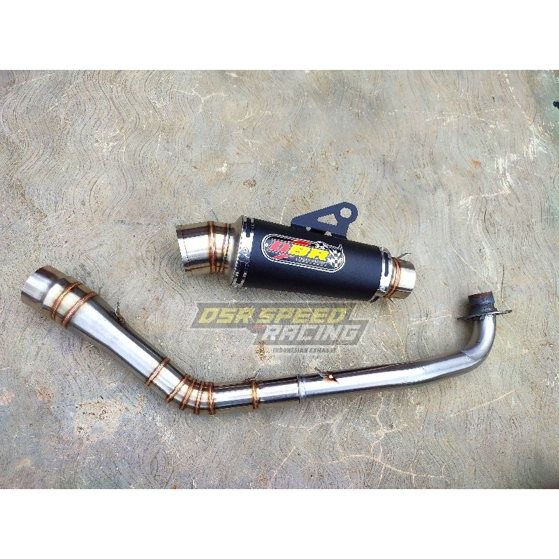 Knalpot Racing GTX Original DSR Boreup Harian Type T3 Jupiter Vega Smash Shogun Karisma Astrea Legen