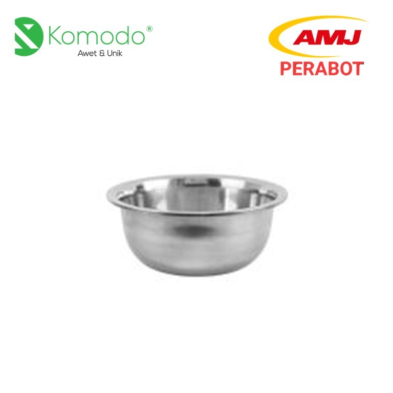 KOMODO Baskom Stainless Baskom Umum 20 Cm