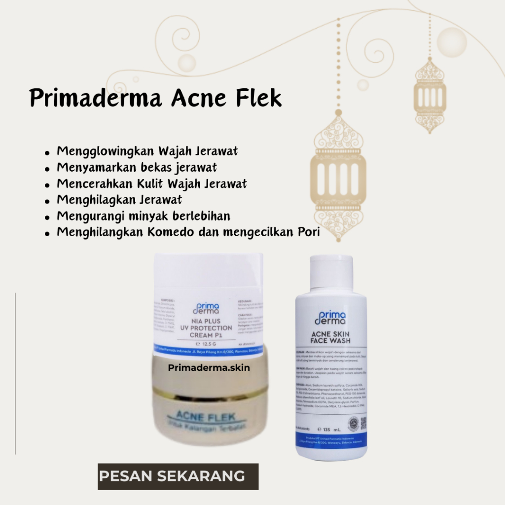PRIMADERMA - Paket Acne Flek