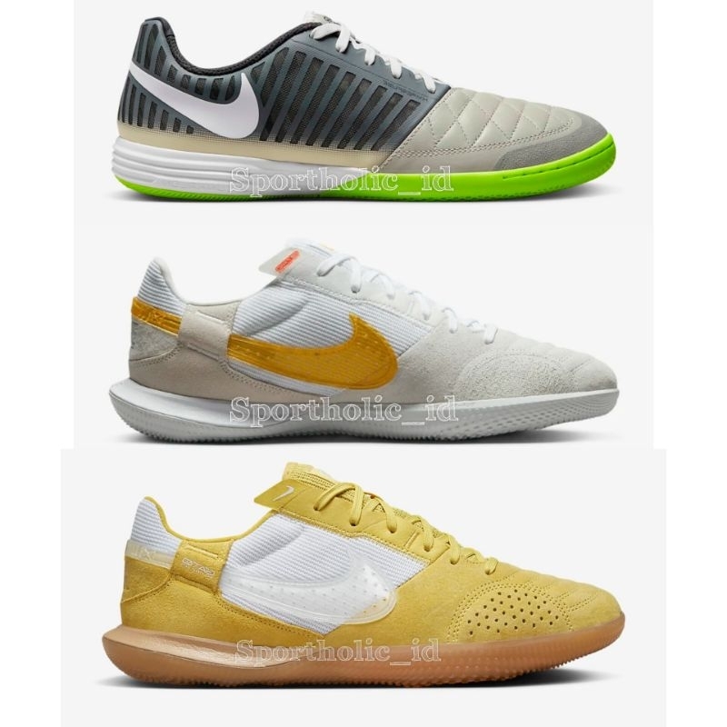 PROMO KEMERDEKAAN SEPATU FUTSAL NIKE LUNAR GATO II IC - NIKE STREETGATO 100% ORIGINAL