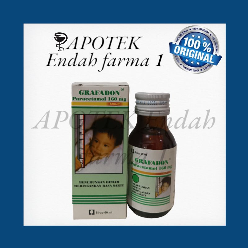 GRAFADON SYRUP 60ML obat demam dan nyeri