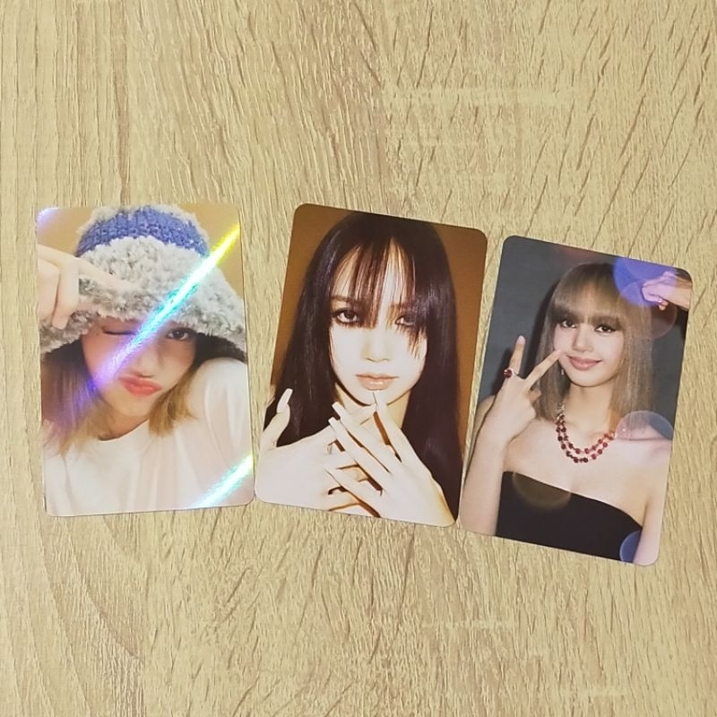 [TAKE ALL, NO NEGO] Official Blackpink Lisa Makestar pob Lalisa, photobook 0327 vol. 3 photocard, Kt