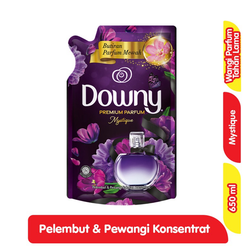 Downy Pelembut dan Pewangi Pakaian 650 ml (Laundry Softener)