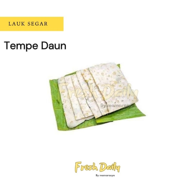 

tempe bungkus daun isi 10 - sayur solo